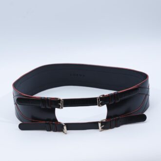 Cinturon Loewe negro vintage
