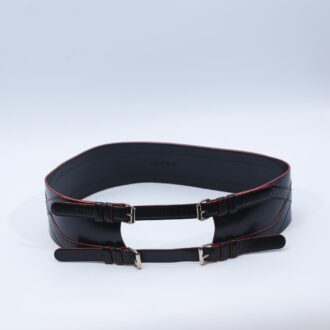Cinturon Loewe negro vintage - Imagen 6