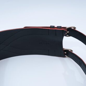 Cinturon Loewe negro vintage - Imagen 3