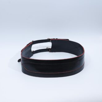 Cinturon Loewe negro vintage - Imagen 2