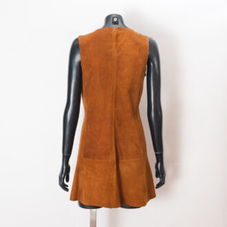 Vestido de ante Balenciaga - Imagen 3