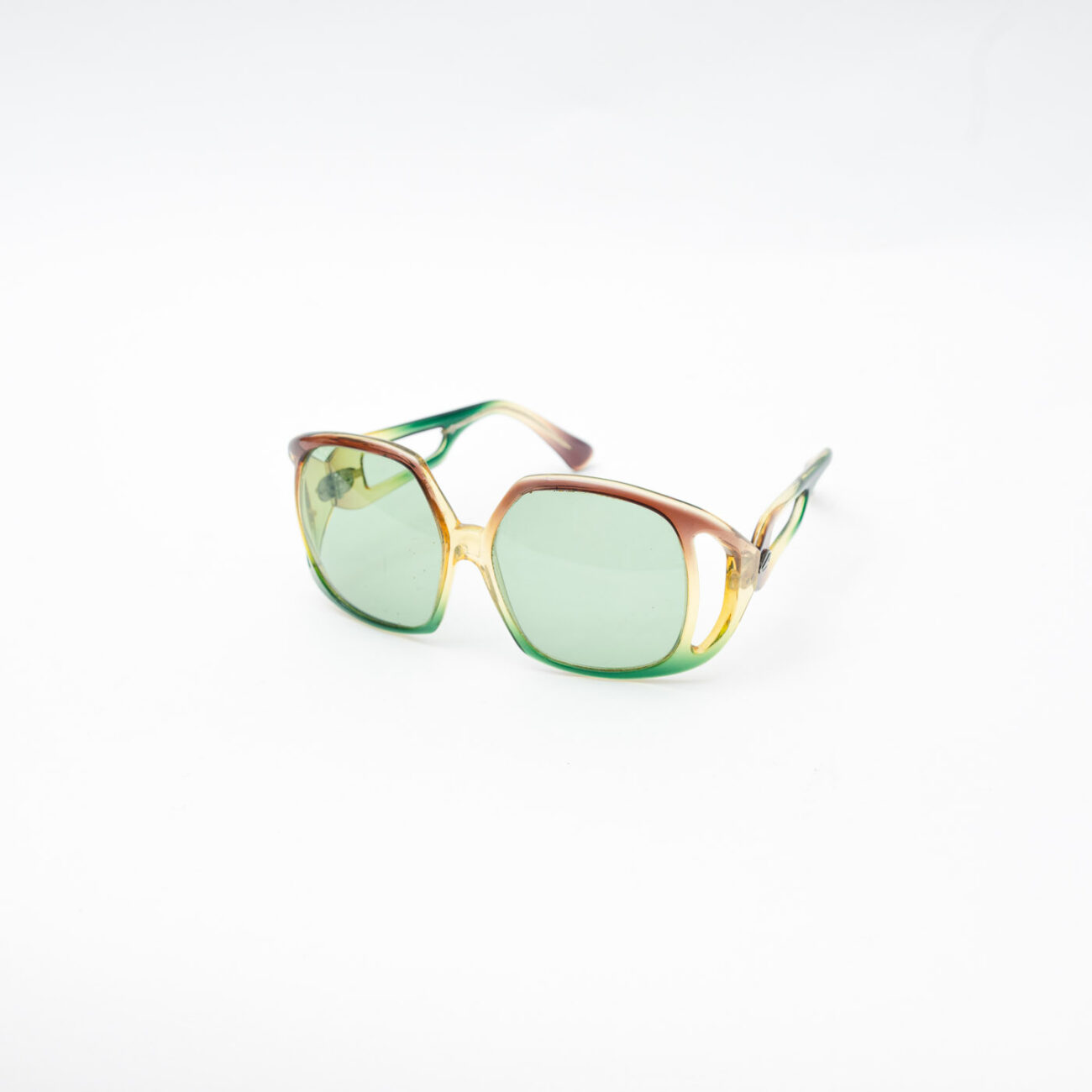 Gafas de sol verdes vintage 70s - Imagen 4