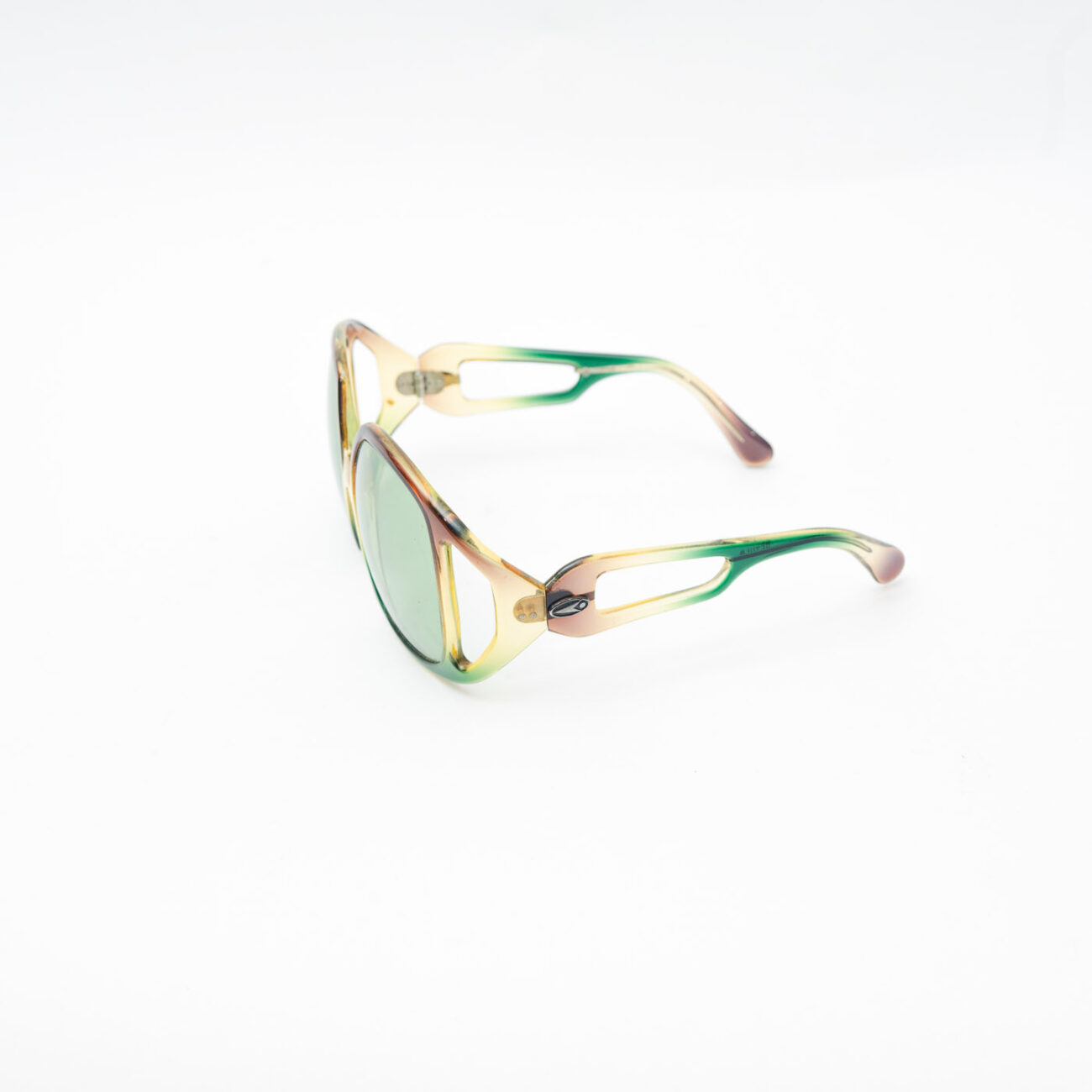 Gafas de sol verdes vintage 70s - Imagen 3
