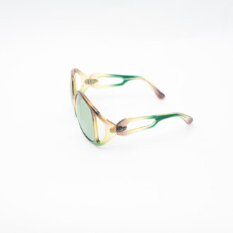 Gafas de sol verdes vintage 70s - Imagen 3