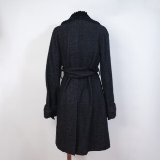 Abrigo negro Etro mujer - Imagen 5