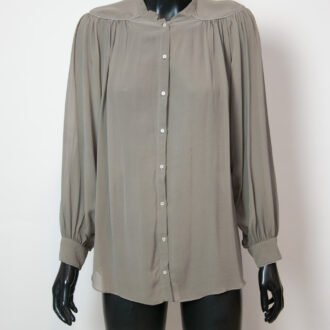 Blusa Masscob Marrón grisaceo