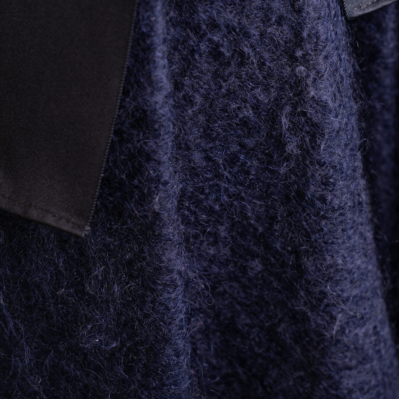 Carolina Herrera Abrigo Mohair azul - Imagen 6
