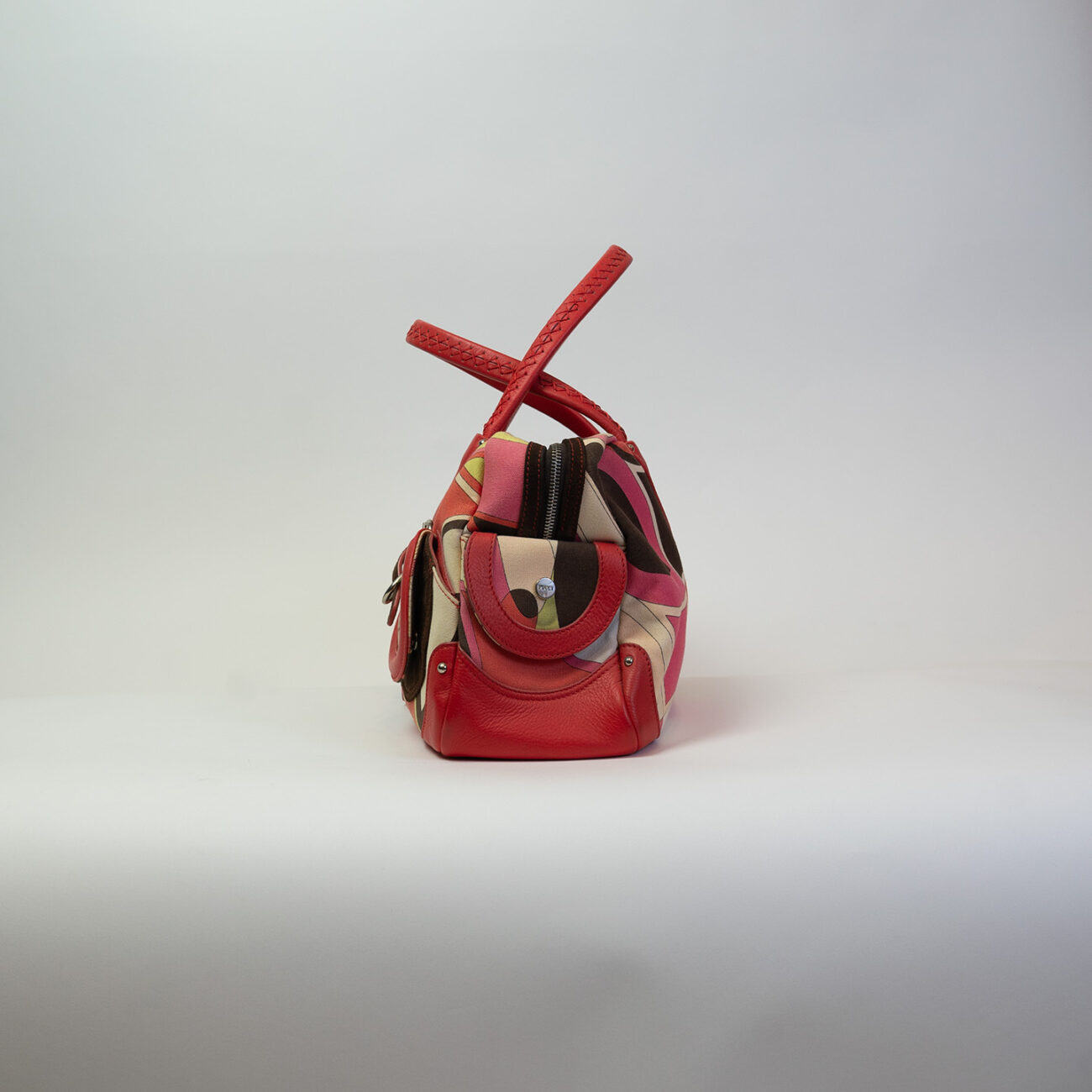 Emilio Pucci bolso de mano multicolor - Imagen 3