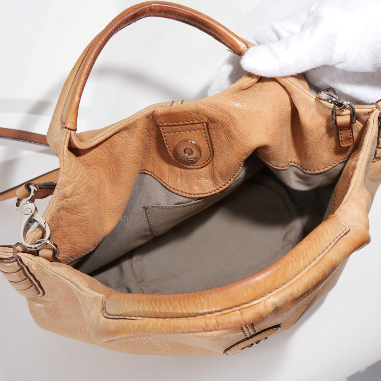 TODS bolso camel - Imagen 5