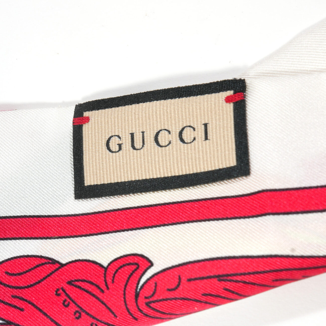 Gucci lazo estampado floral - Imagen 5